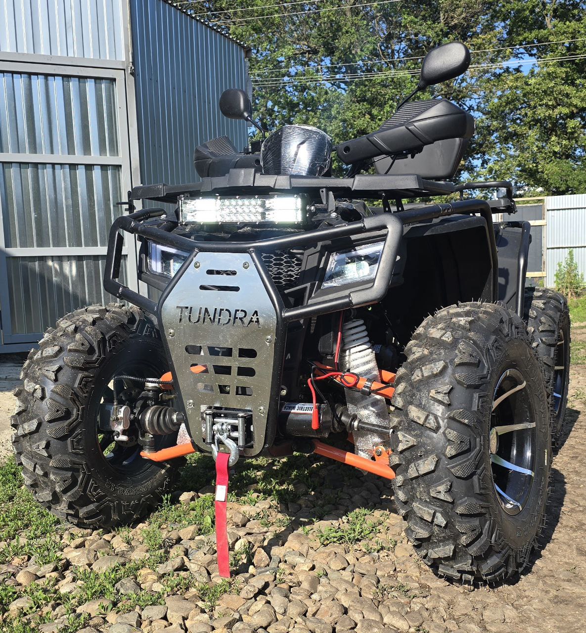 Квадроцикл Hammer TUNDRA 300 4wd, полуавтомат