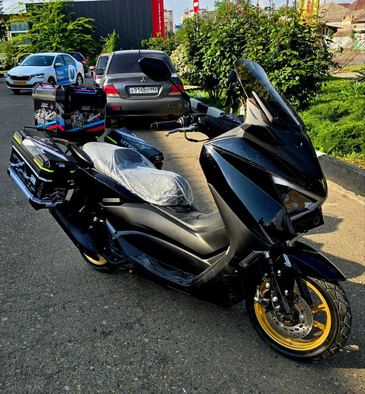 Макси Скутер Jilang Z MAX - 3 кофра